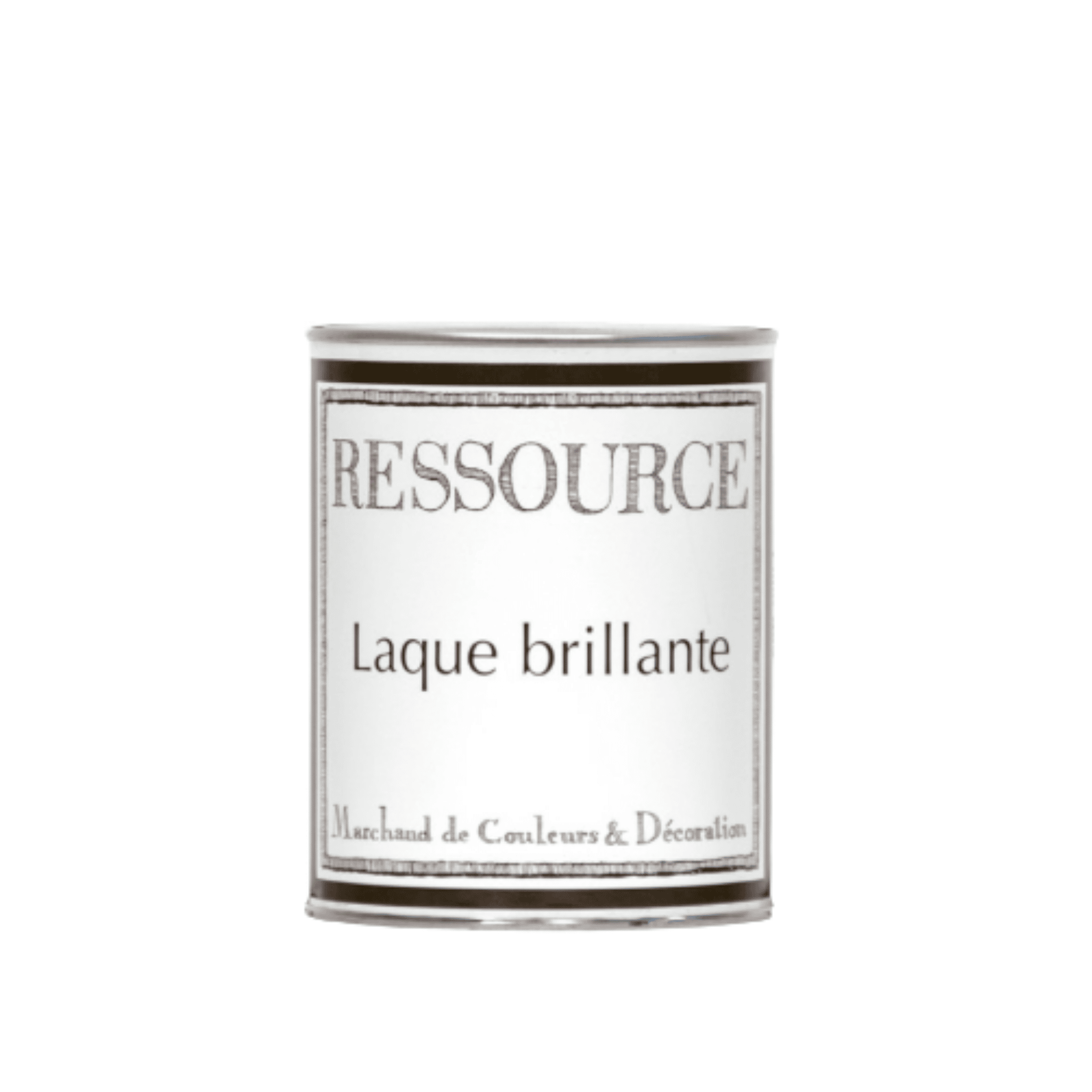 Ressource Laque Brillante – hoogglanslak voor binnen met intense glans, hoge slijtvastheid en luxe gladde afwerking voor muren, plafonds en houtwerk.