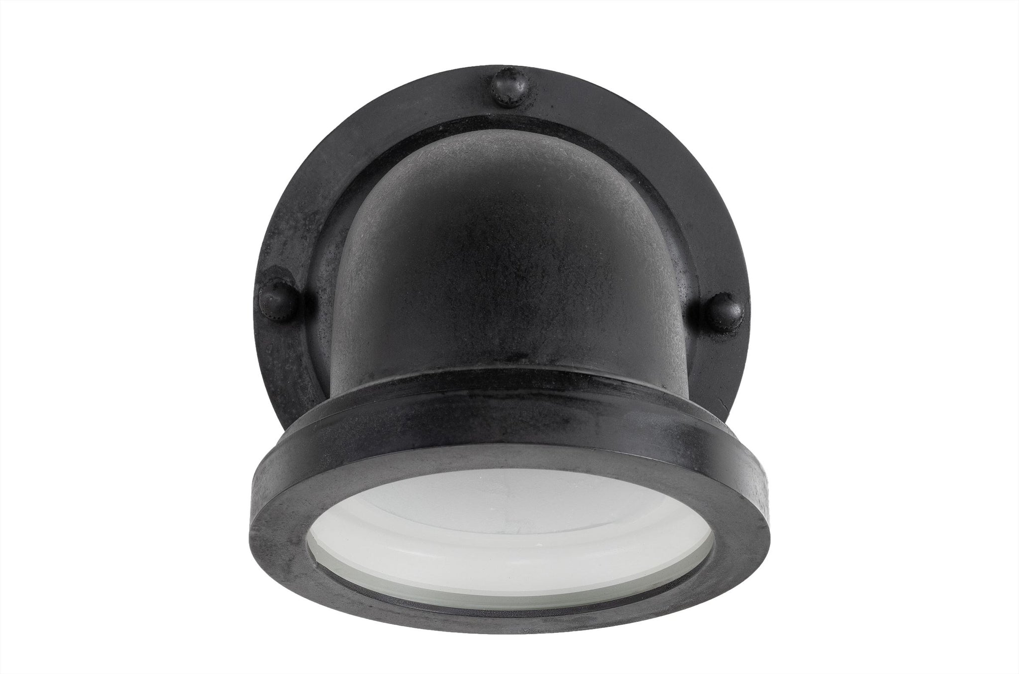 Wandlamp Auckland van Versmissen in messing met antique black finish