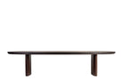 Extra lange eettafel Durban met massieve poten
