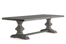 Eettafel in Franse kloosterstijl van massief gerecycled hout