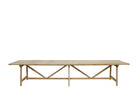 Eettafel Mine van Versmissen in massief gerecycled hout, 400 cm lang