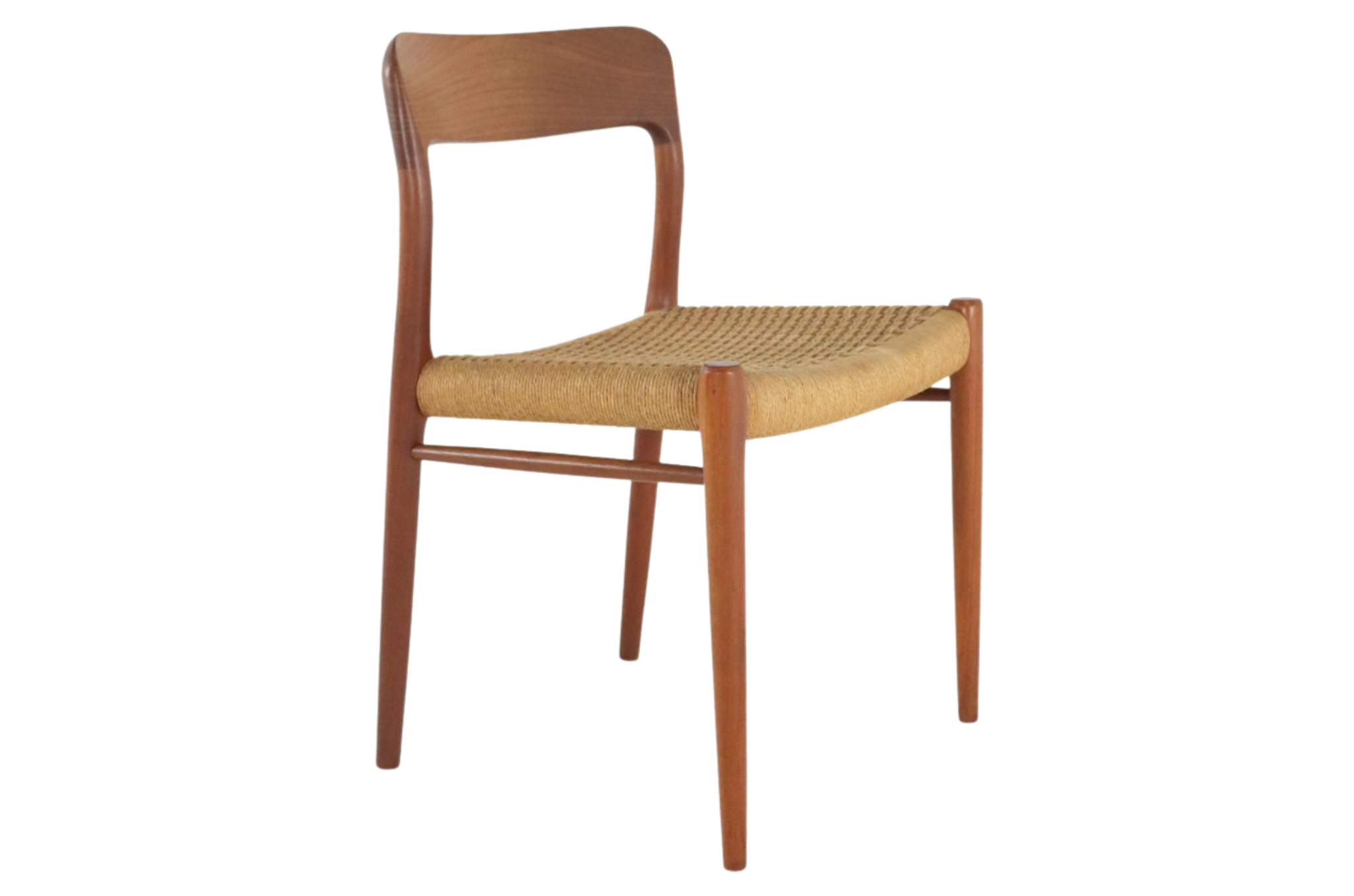 Vintage eetkamerstoel Model 75 van Niels Otto Møller