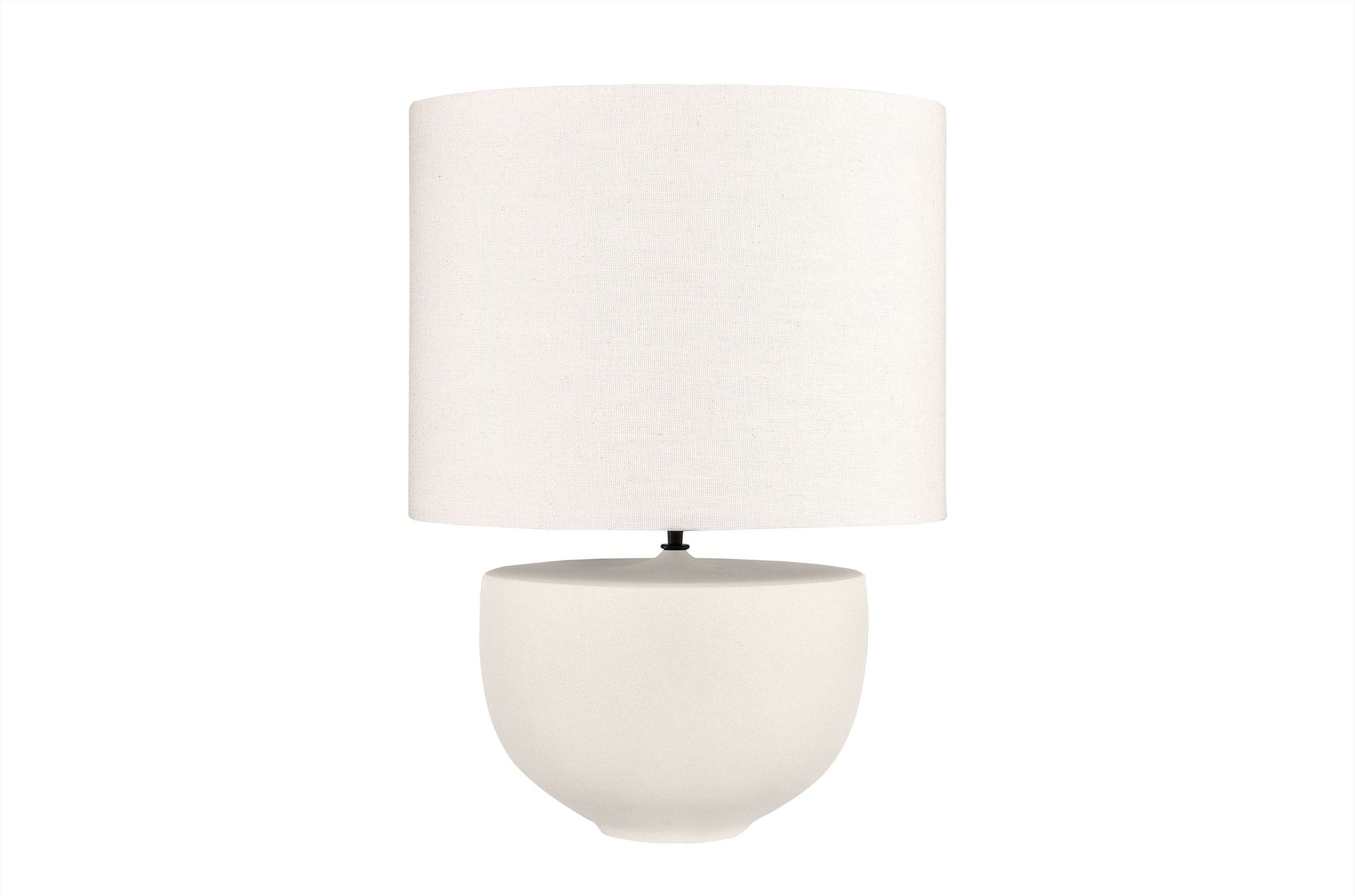 Tafellamp Otis van Versmissen in licht aardewerk met zachte, afgeronde vorm