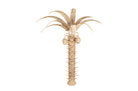 Wandlamp Palm Tree van Versmissen in handgevlochten rotan, 220 cm hoog