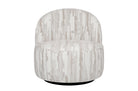 Fauteuil Rodeo Swivel in Scape Sand met ronde zitting en draaifunctie