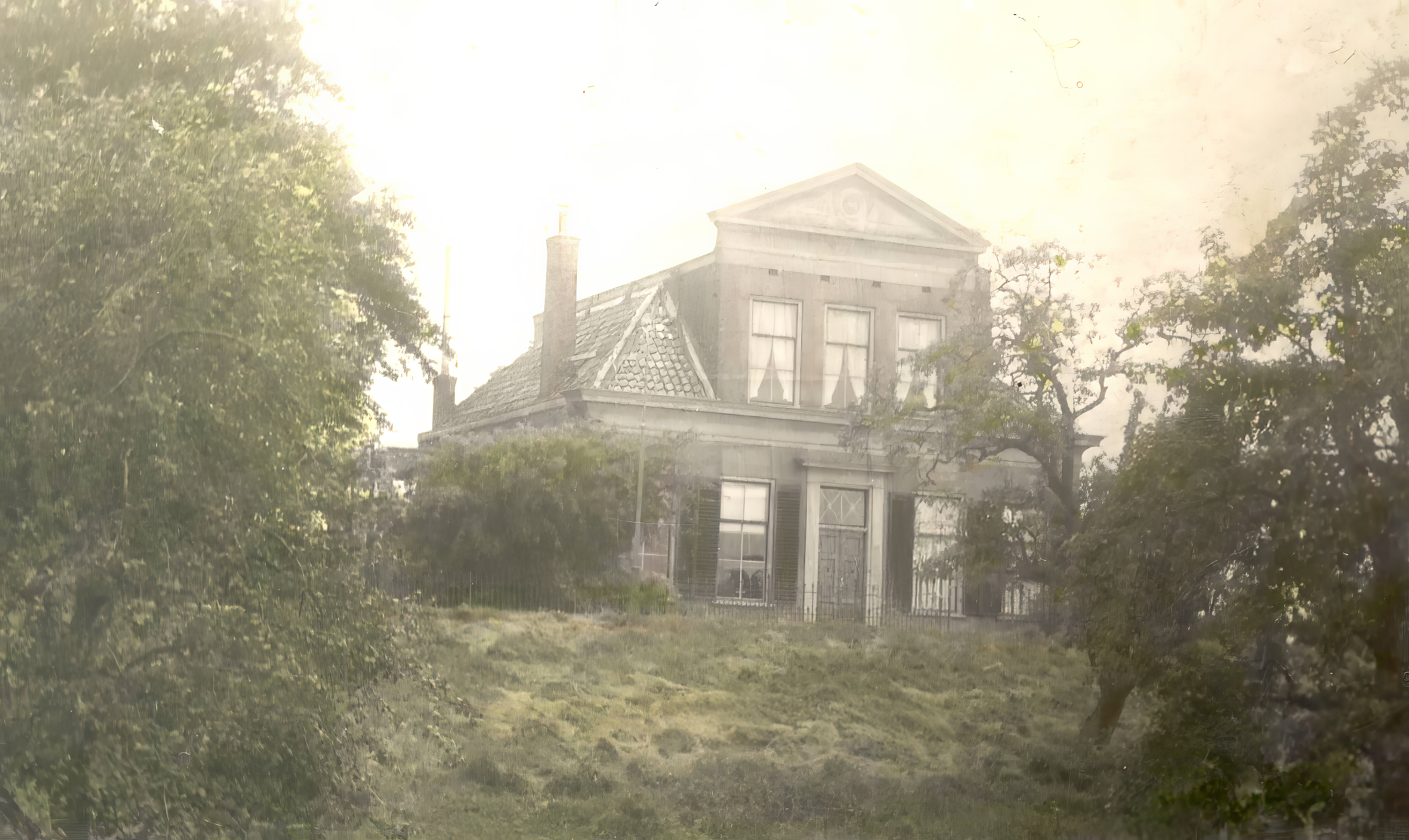 Waaldijk 20 Herwijnen oude foto