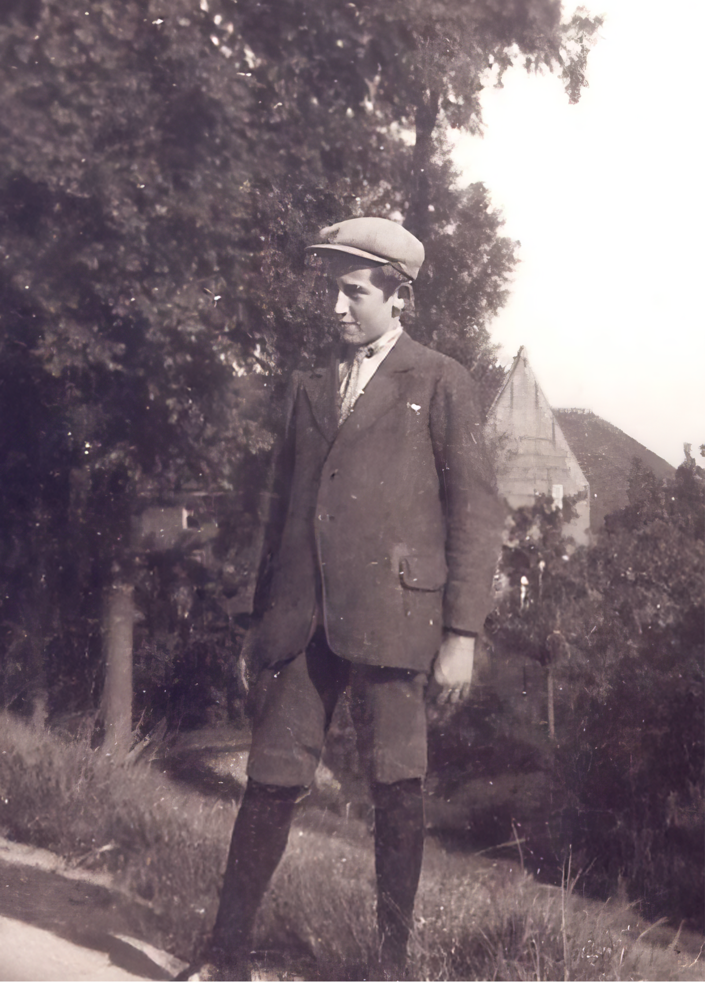 Zwart-wit foto Herwijnen